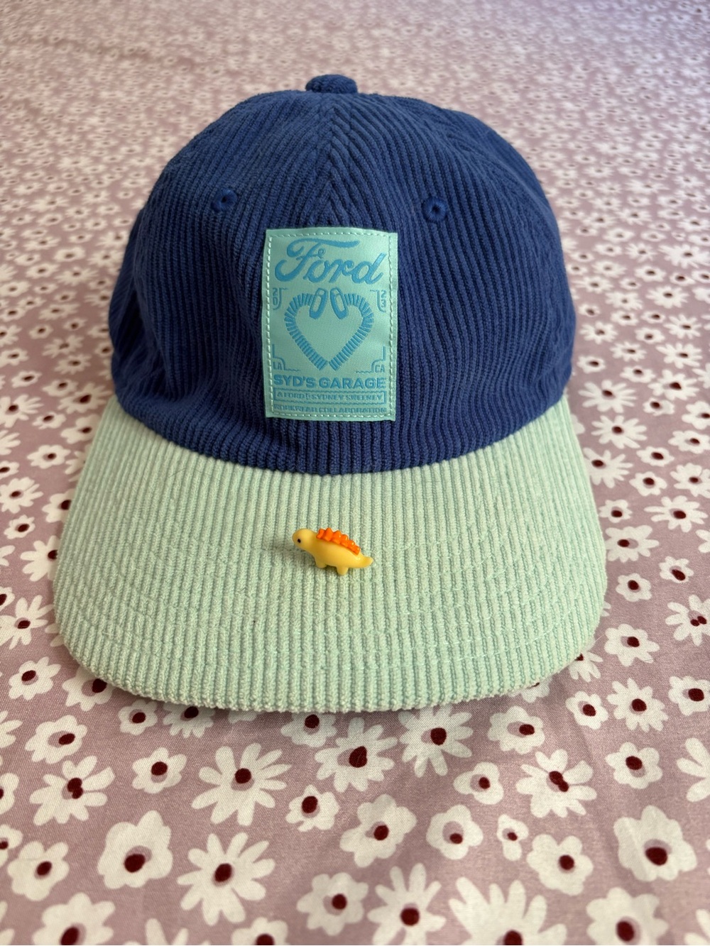 Syds Garage Ford Cap in Deep Blue